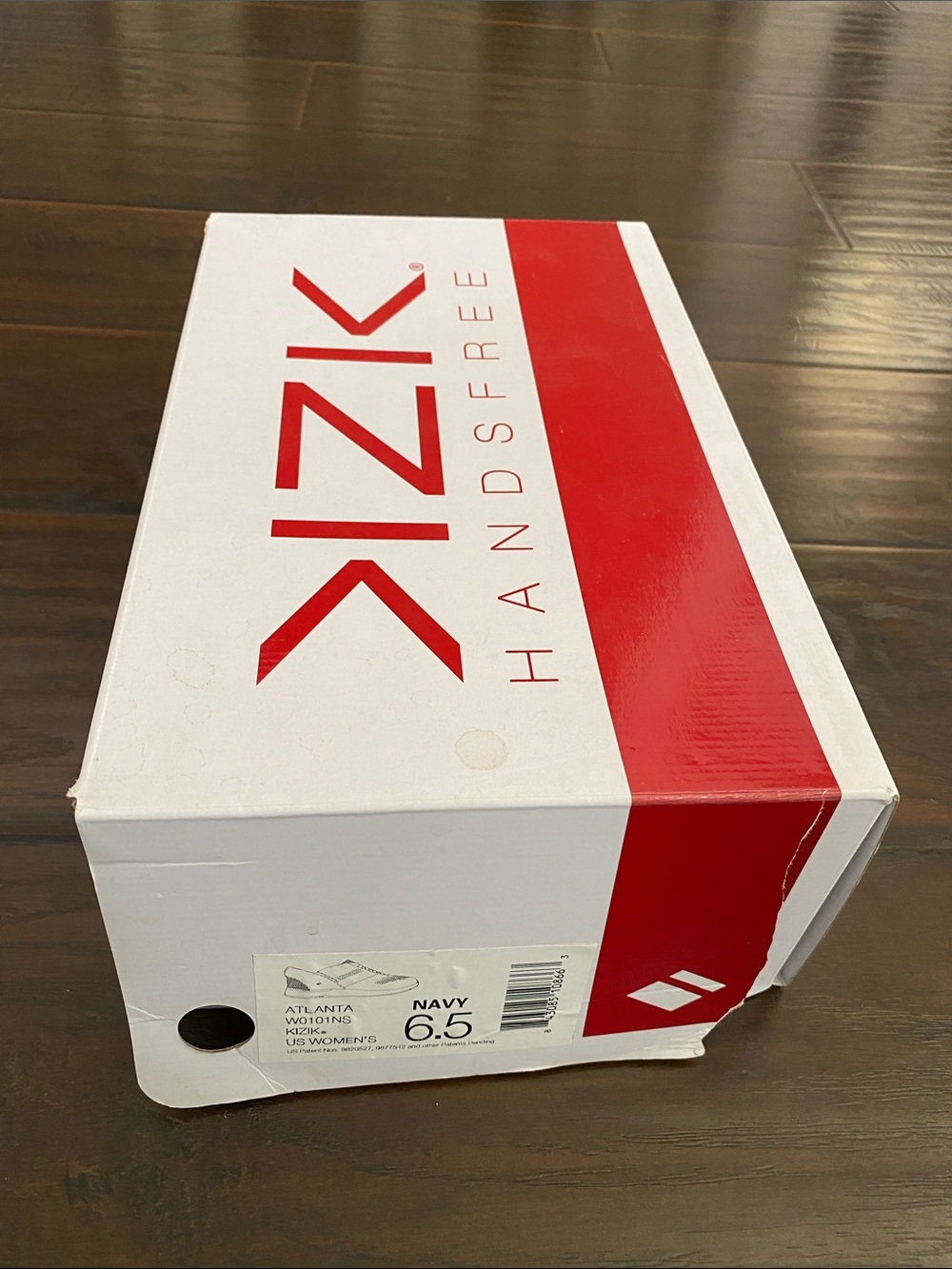 Kizik Atlanta Navy lace up sneakers women’s size 6.5 - Picture 7 of 8